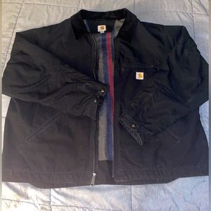 Men’s Carhartt Relaxed Fit Duck Blanket-Lined Detroit Jacket